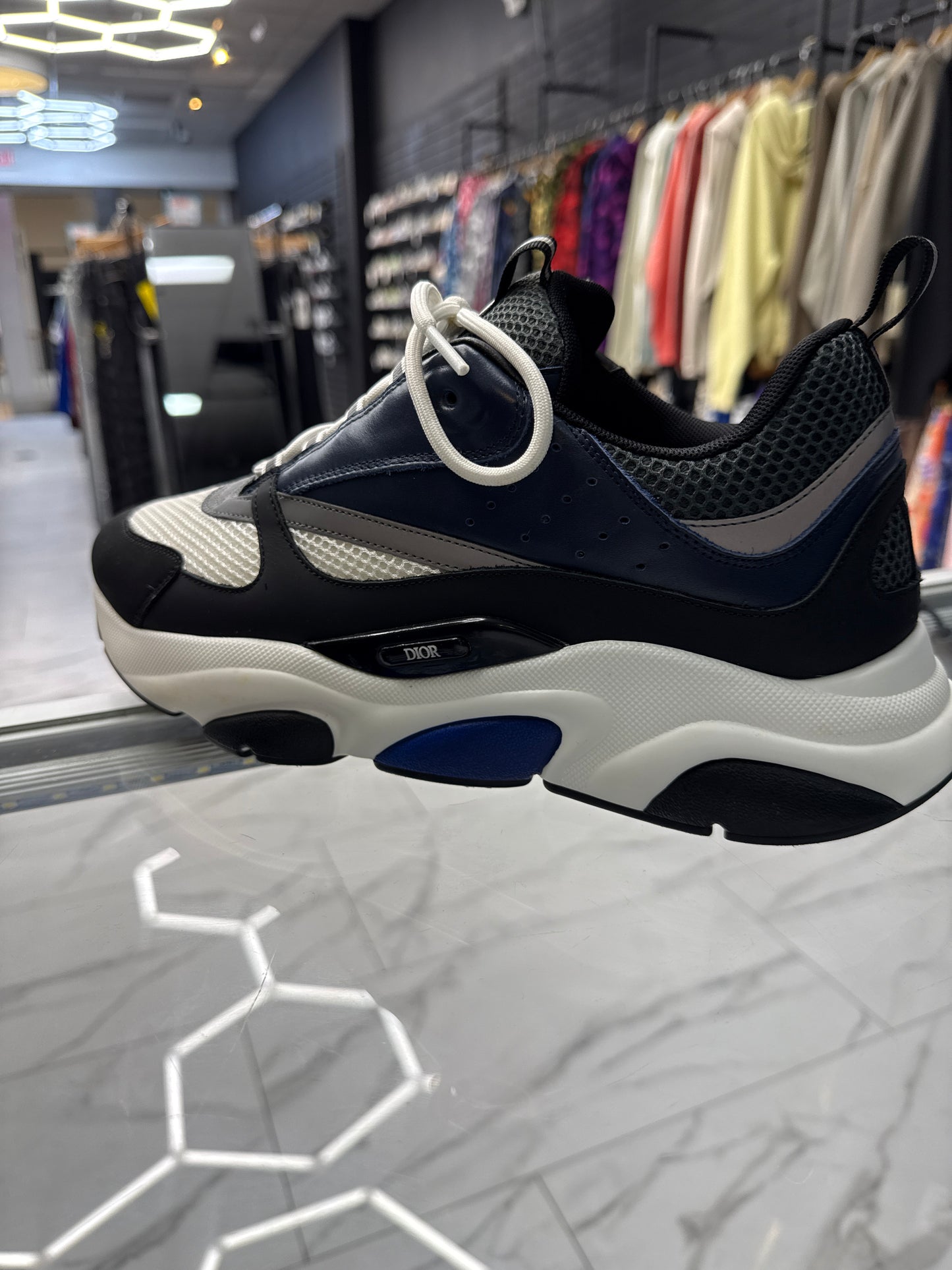 Dior b22 Blue Black Used W Box