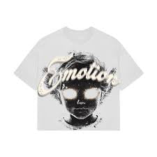 Mixed Emotion Cupids Head White Tee
