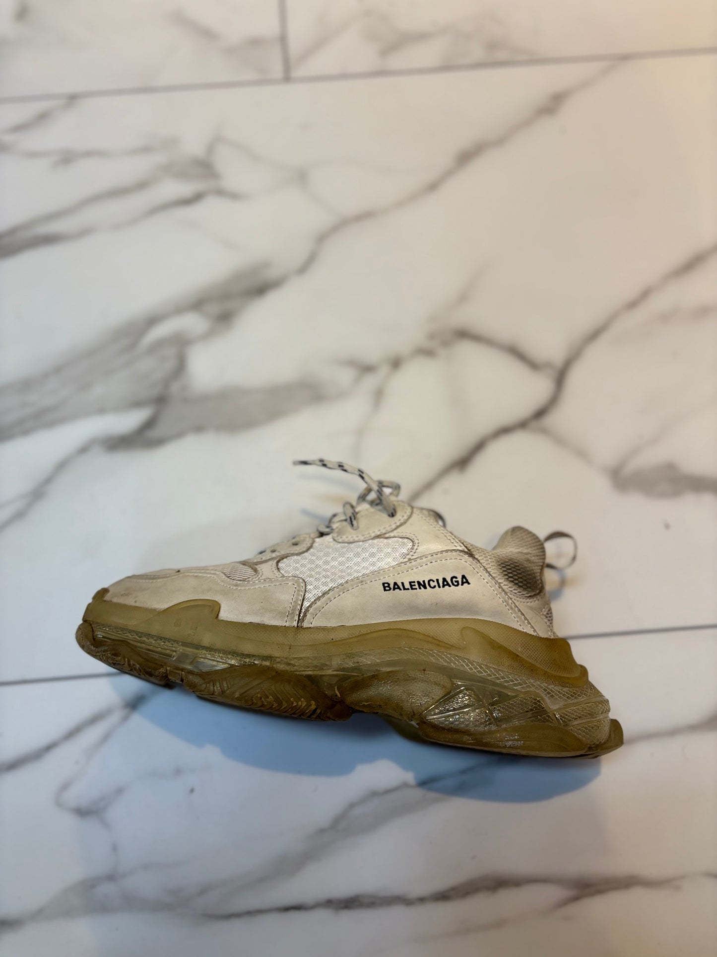 Grey balenciaga yellow sole used