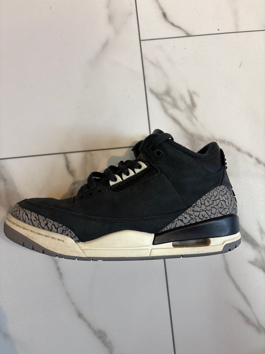 Jordan 3 Noir Used