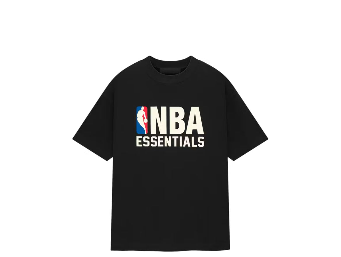 Essentials black NBA tee