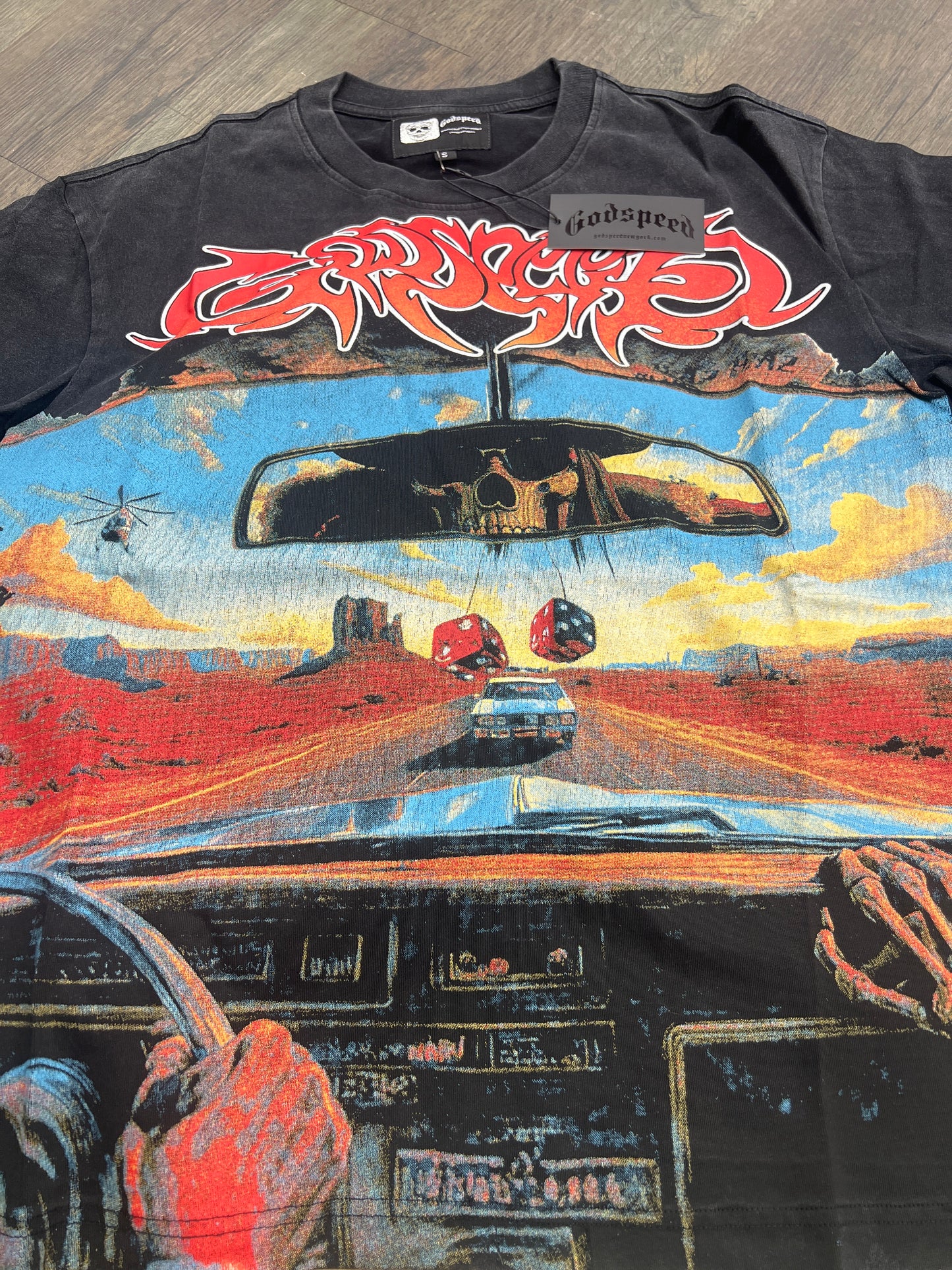 God speed black police chase