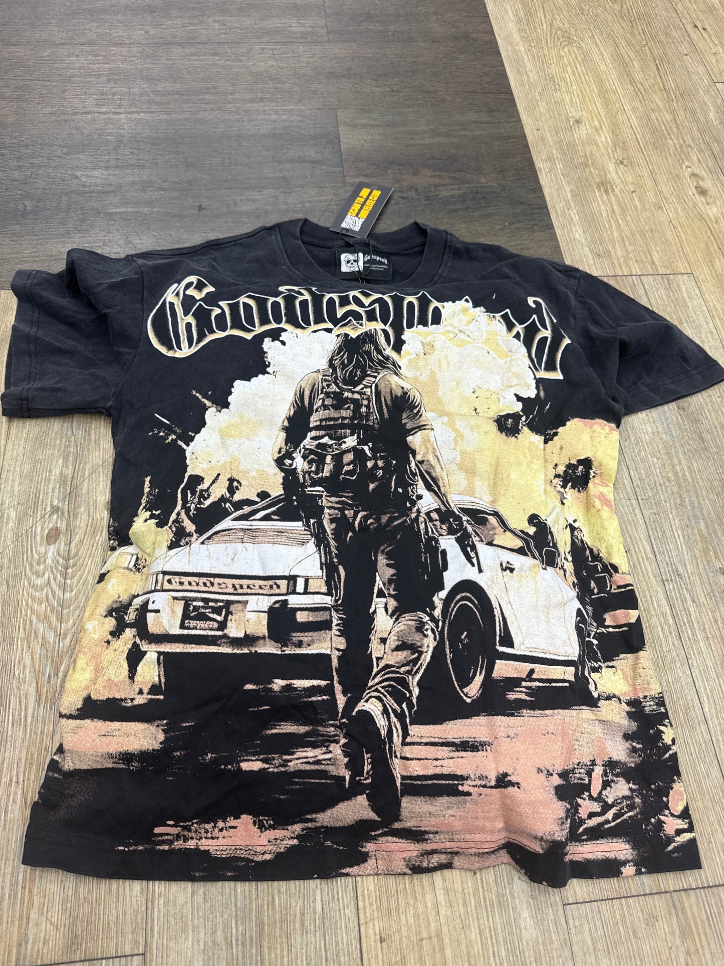 God Speed Black Soldier Tee