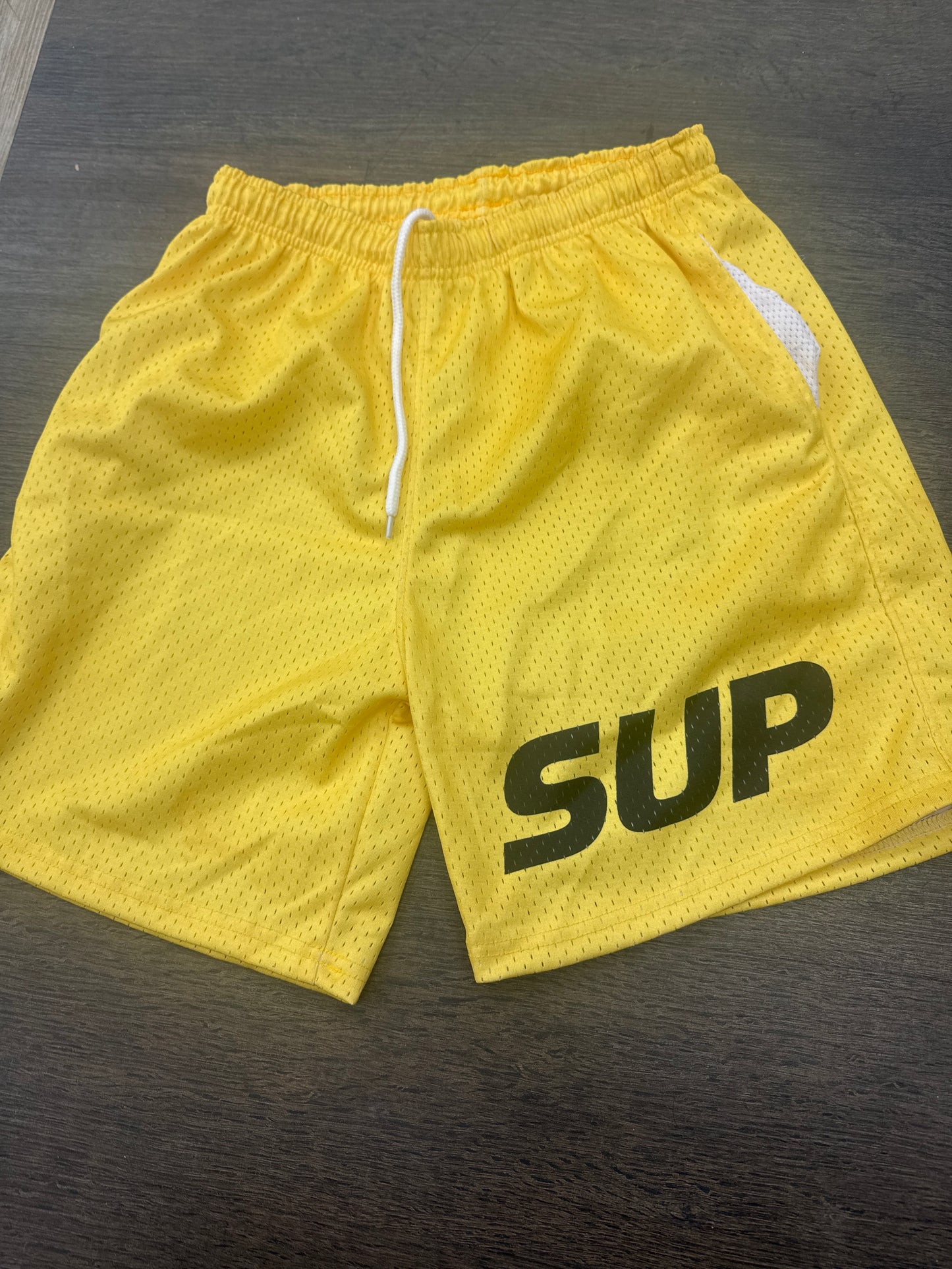 Sup Yellow & Black Shorts