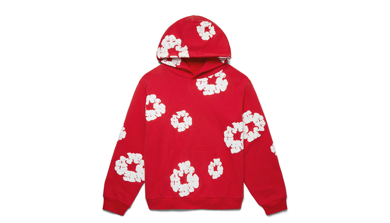 Denim Tears Red Hoodie