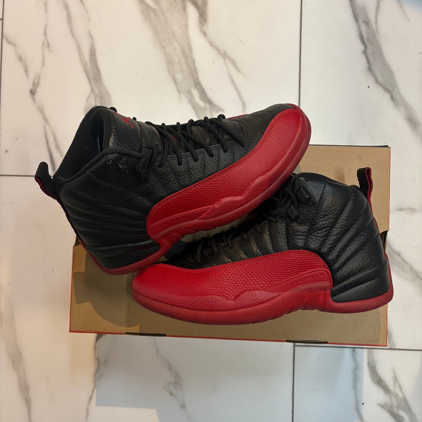 Jordan 12 flu game w box