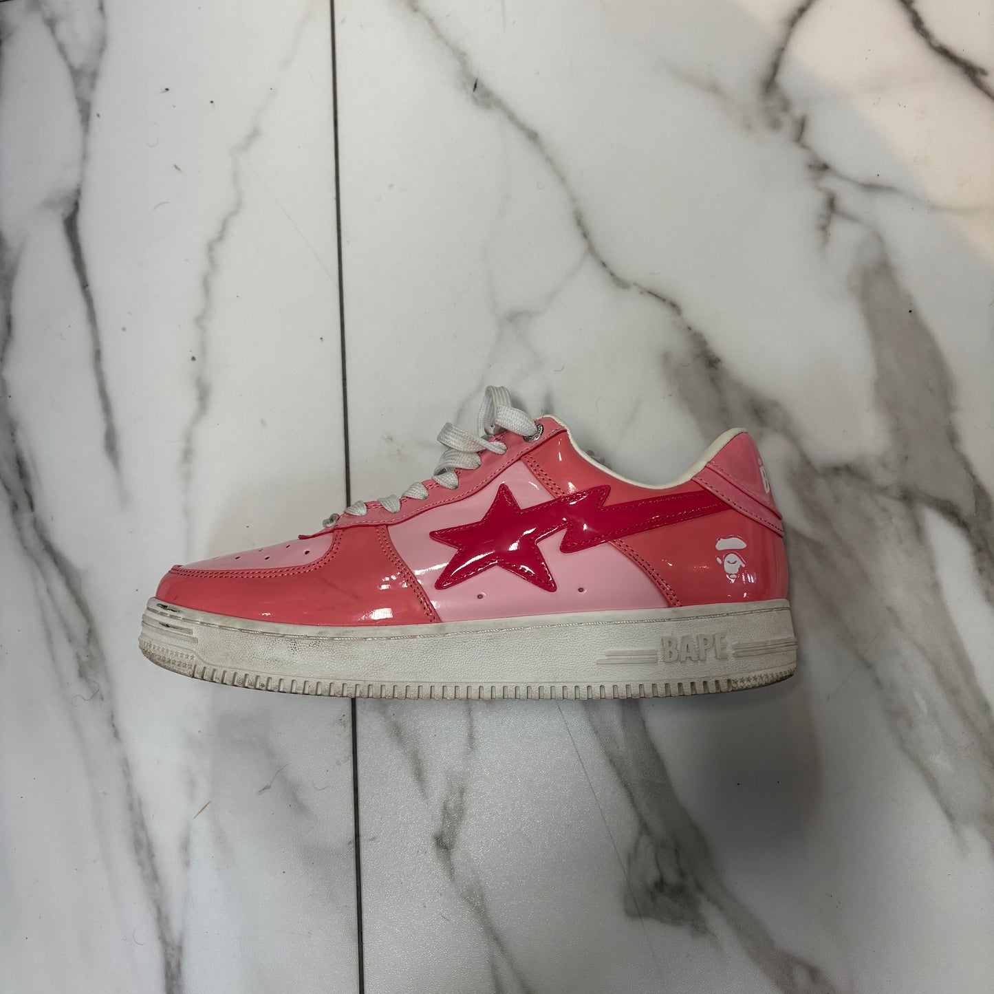 Pink Bapestas no box