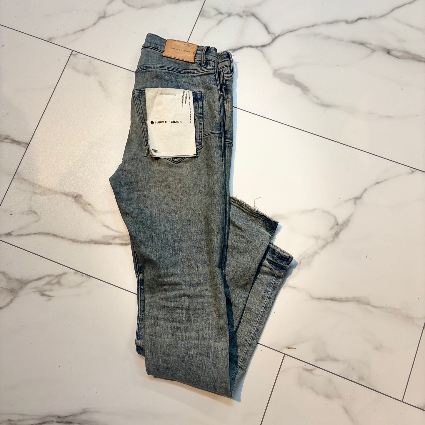 Purple jeans indigo slim fit