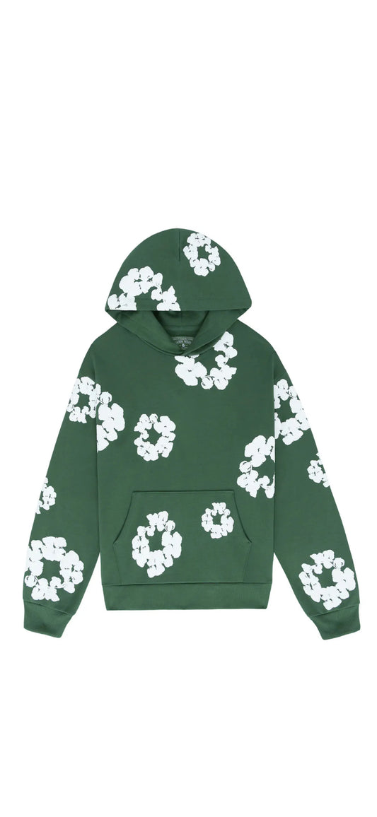 Denim Tears Green Hoodie
