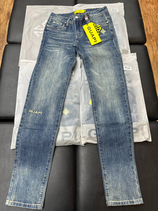 Guapi Dark Blue Denim Jeans