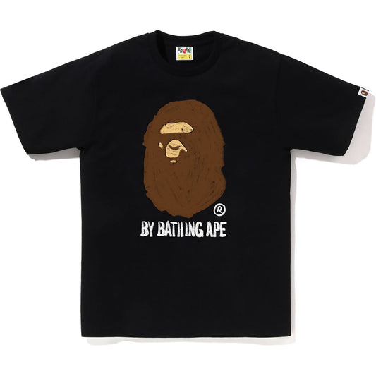 Bape Black Hand Draw Ape Tee