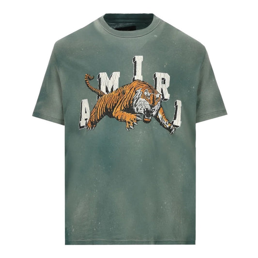 Amiri Green Vintage Tiger Tee