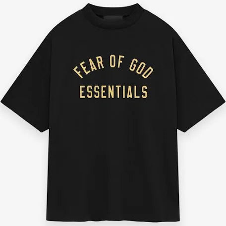 Essentials Black Gold crewneck tee