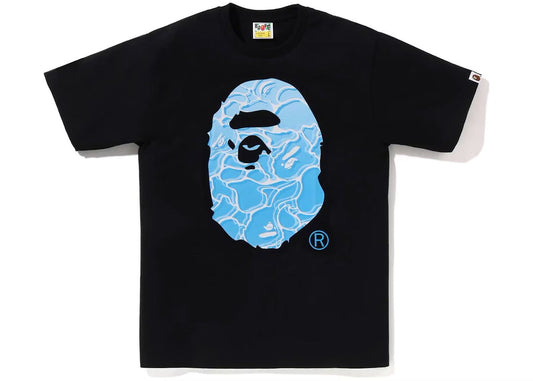 Bape ABC Sea Surface Camo Black Tee