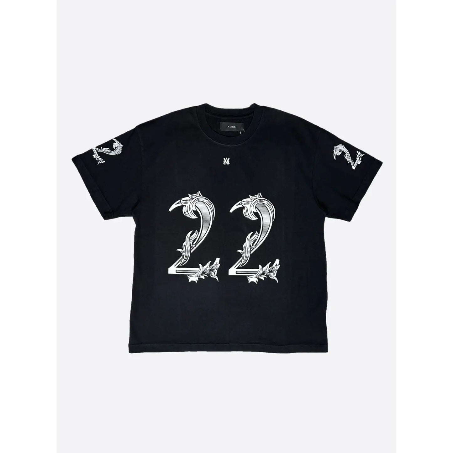 Amiri black Oversized 22 tee