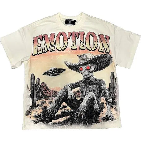Mixed Emotion Cream Deserted Tee