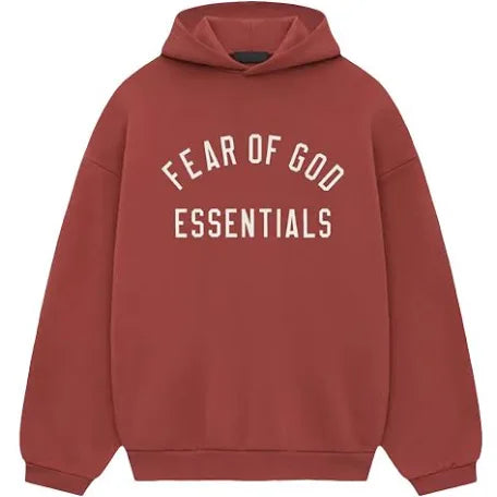 Essential Crimson Fleece Hoodie