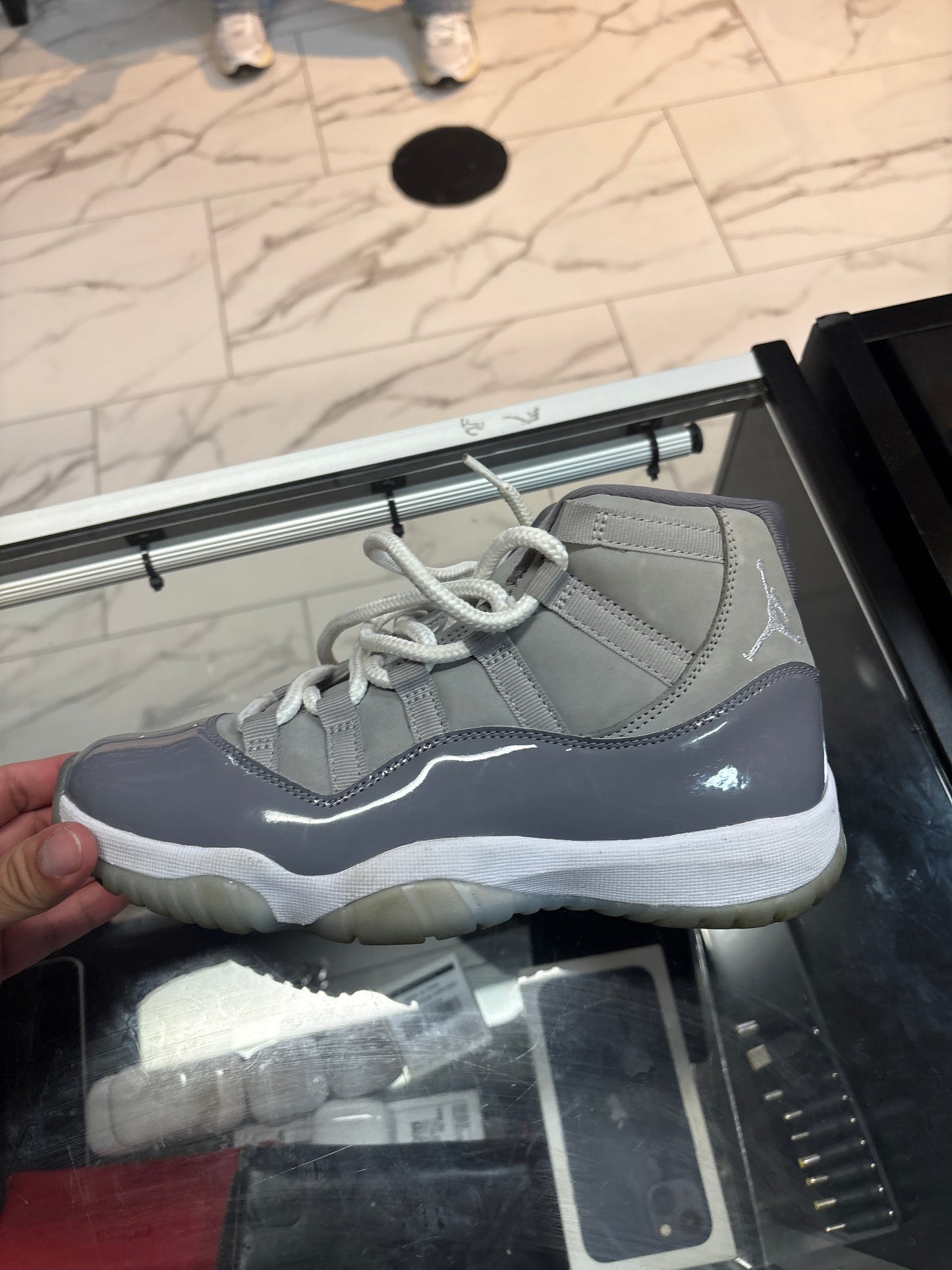 Jordan 11 cool grey used no box