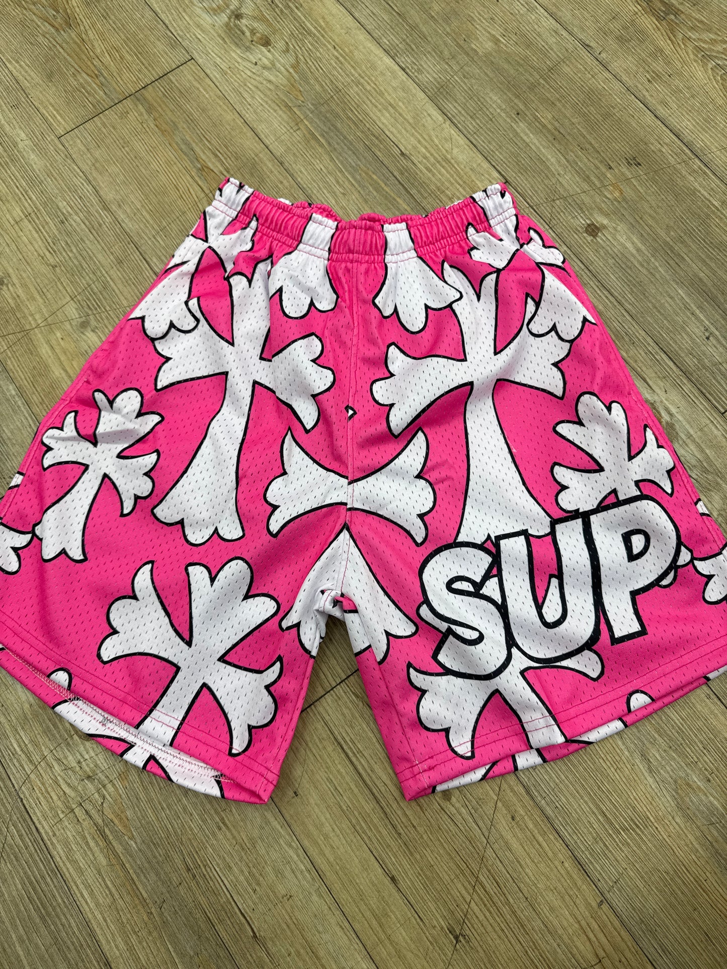 Sup Crosses White & Pink