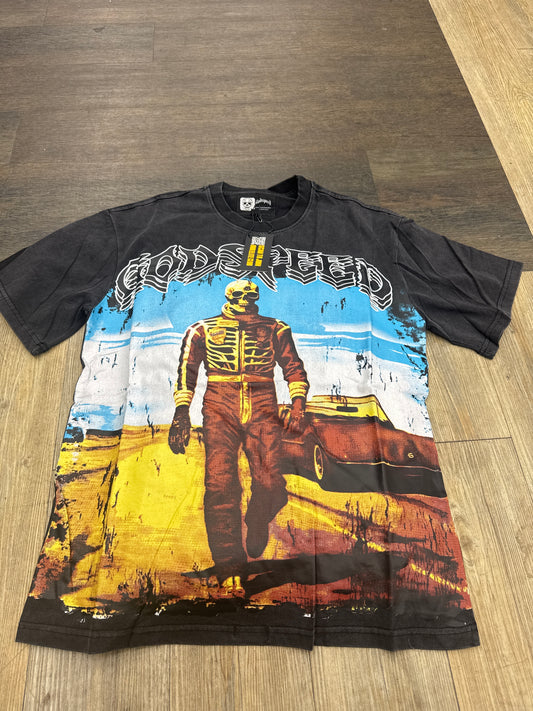 God Speed Black Highway Tee