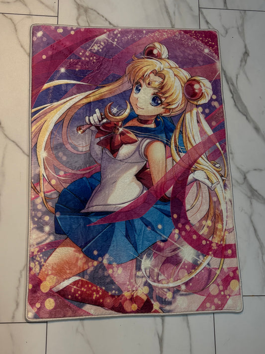 Sailor moon pink Rug