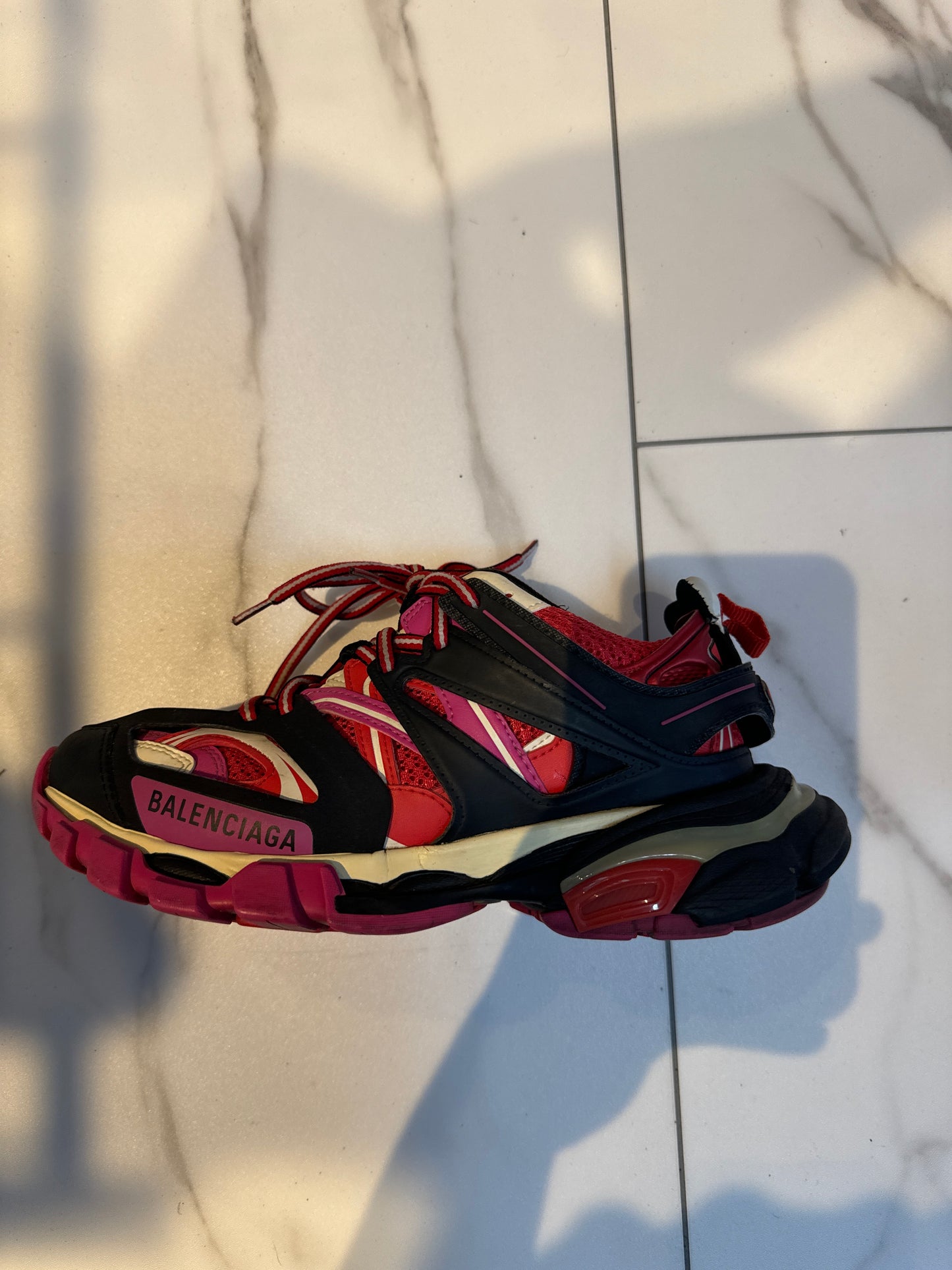Balenciaga Track Red & Pink Used