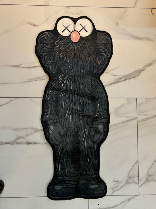 Kaws Black Rug