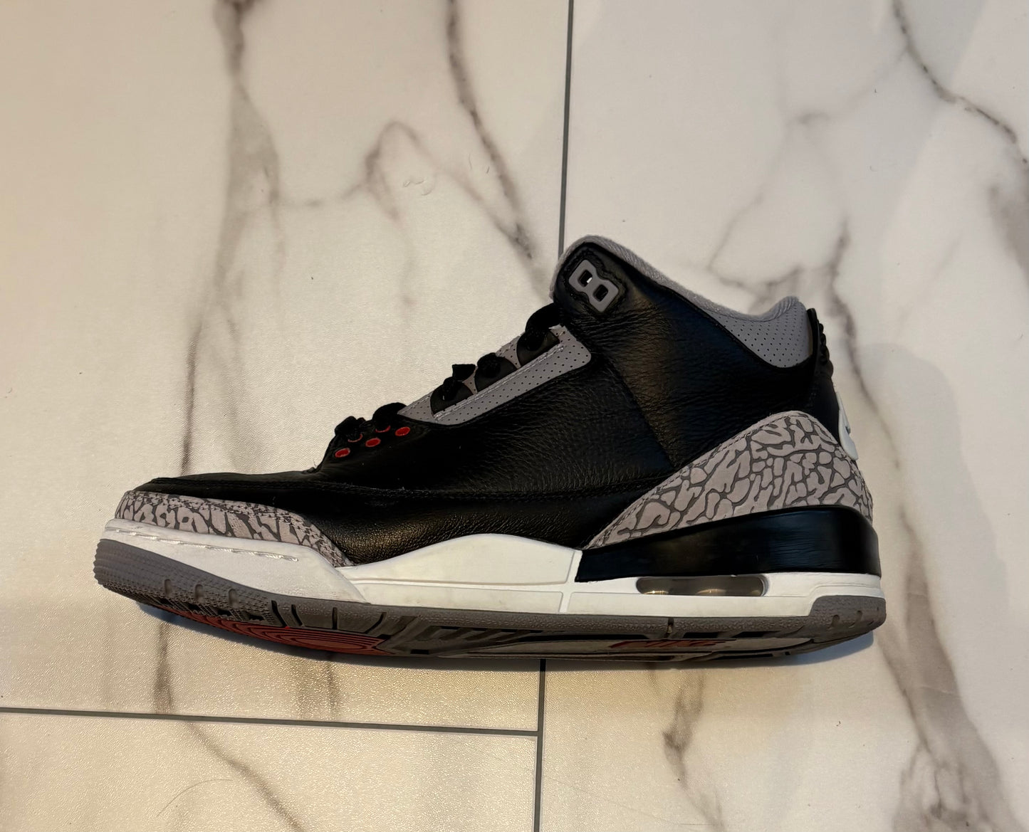 Jordan 3 Black Cement - Used