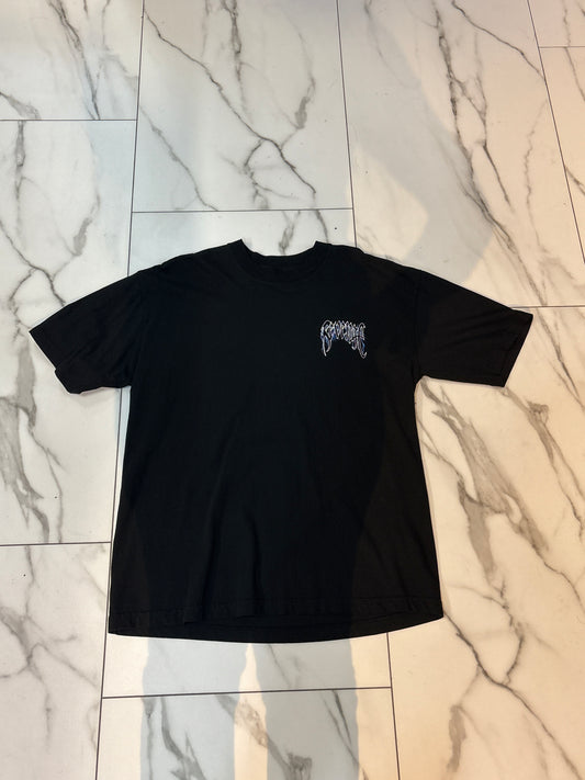 Revenge black tee .