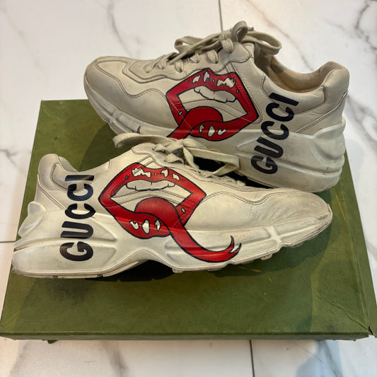 Cream Gucci Rhyton mouth