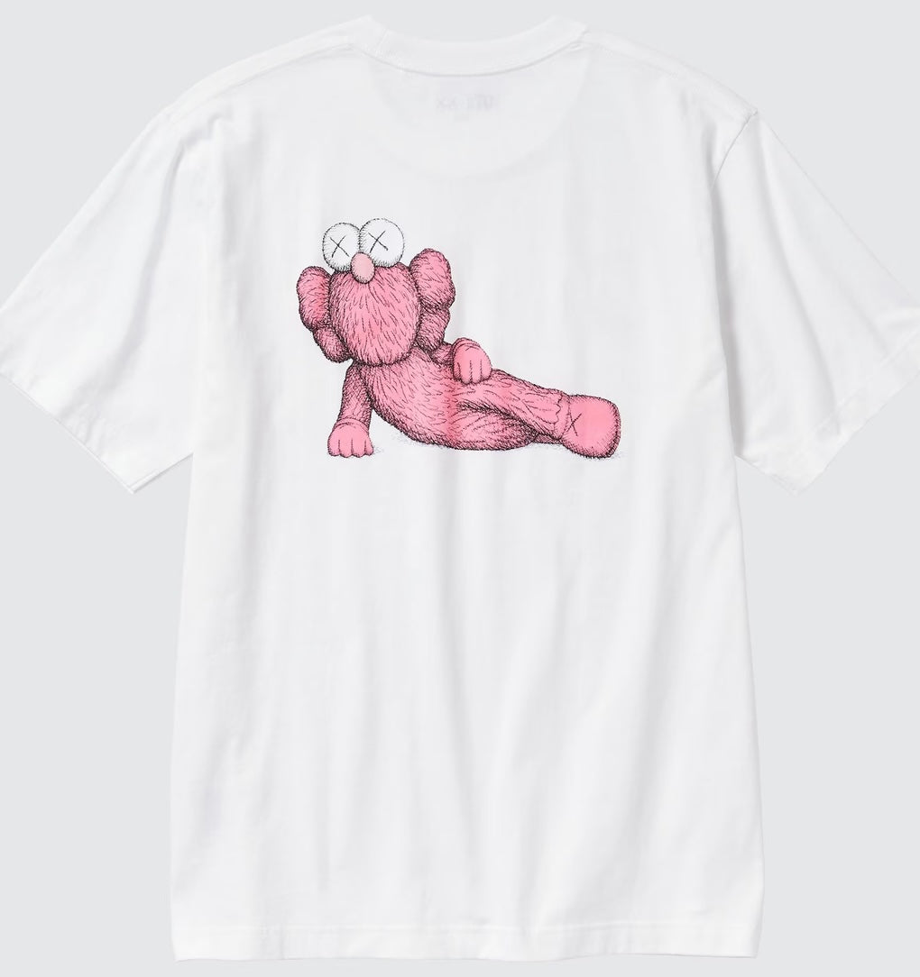 Kaws UT Pink White Tee