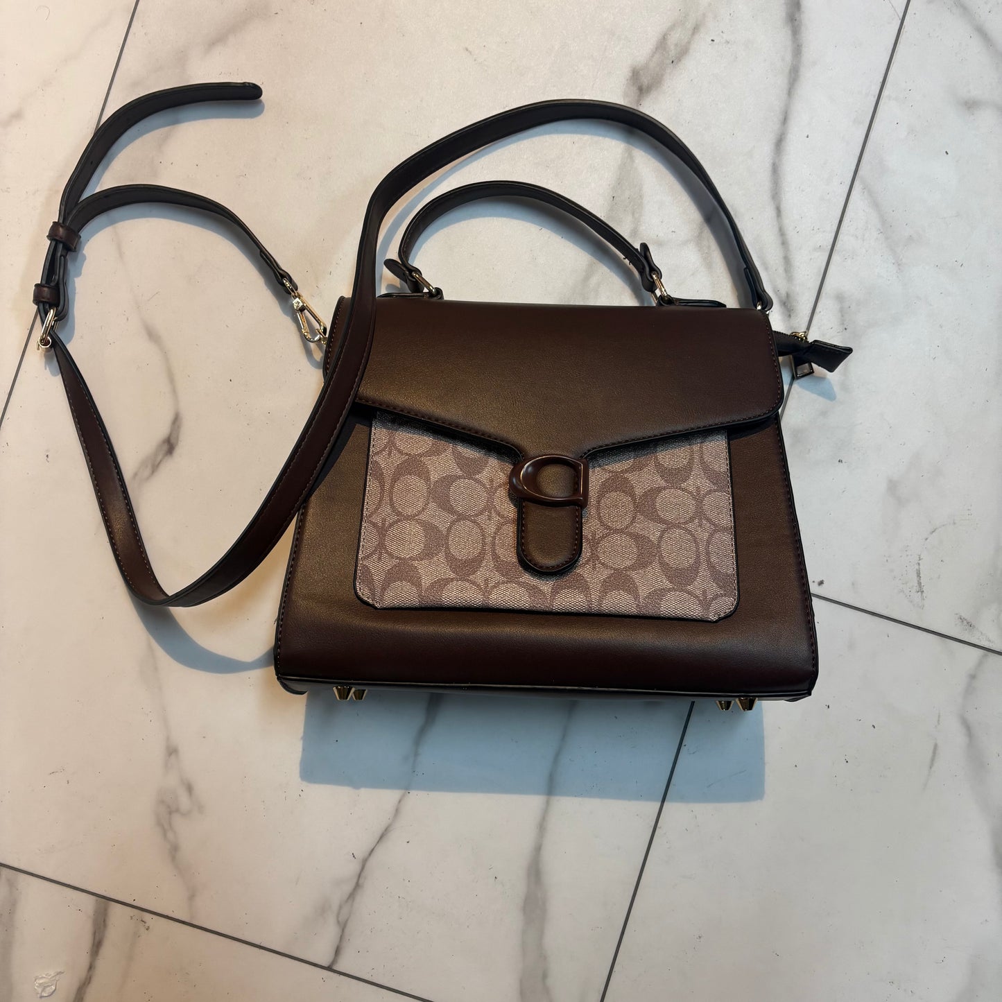 Coach brown bag