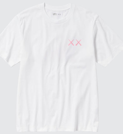 Kaws UT Pink White Tee