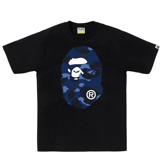 Bape Color Camo Big Ape Head Tee