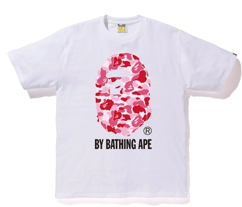 Bape ABC White/Pink Tee