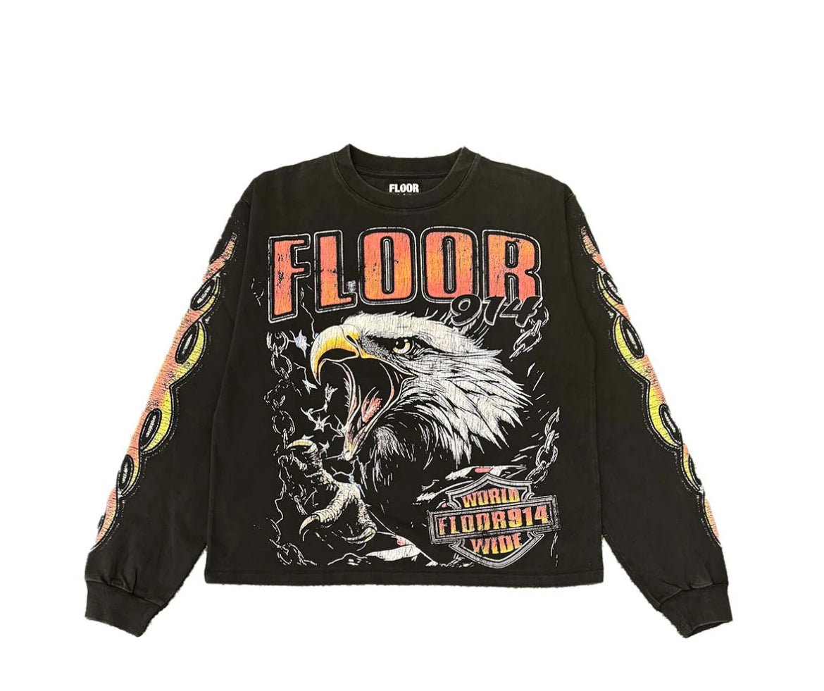 Floor 914 Sky Striker Long Sleeve Grey