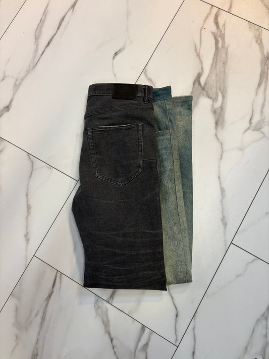 Purple Jean Blue n Grey mix