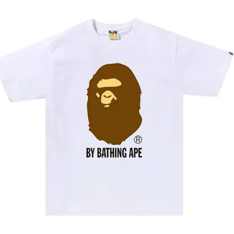 Bape White Big Head Tee