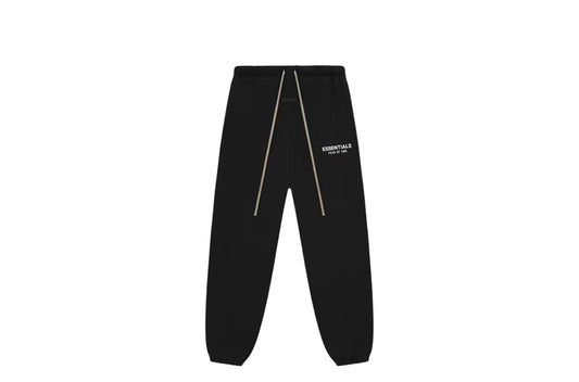 Essential Black Fear Of God Sweatpants
