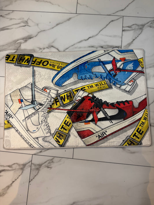Off White Shoe rug