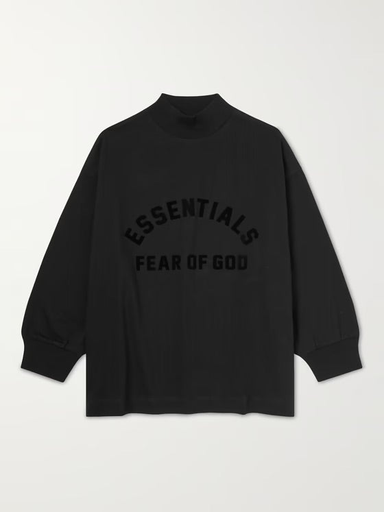 Essential Kid Black Crewneck